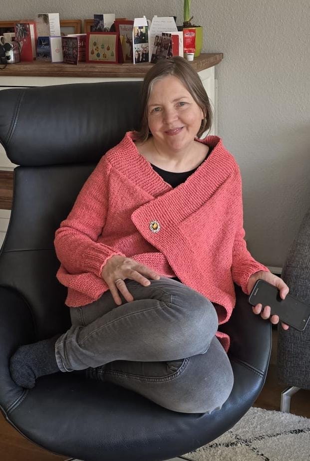 Customer photo review of Bunte Regionale Merinowolle (handgefärbt)