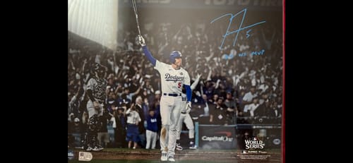 Customer photo review of Freddie Freeman Autograph Signing