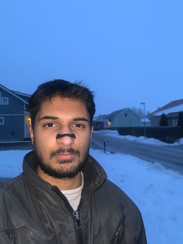 Customer photo review of Flow - Magneettiset Nenänauhat