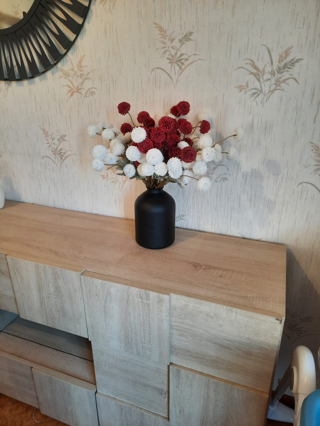 Customer photo review of Zijden Kiku Bloemen - Wit