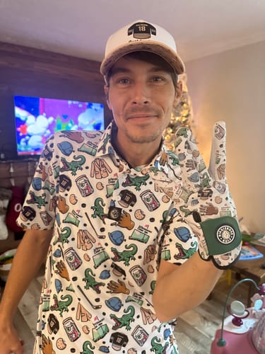 Customer photo review of Gilmore Polo White