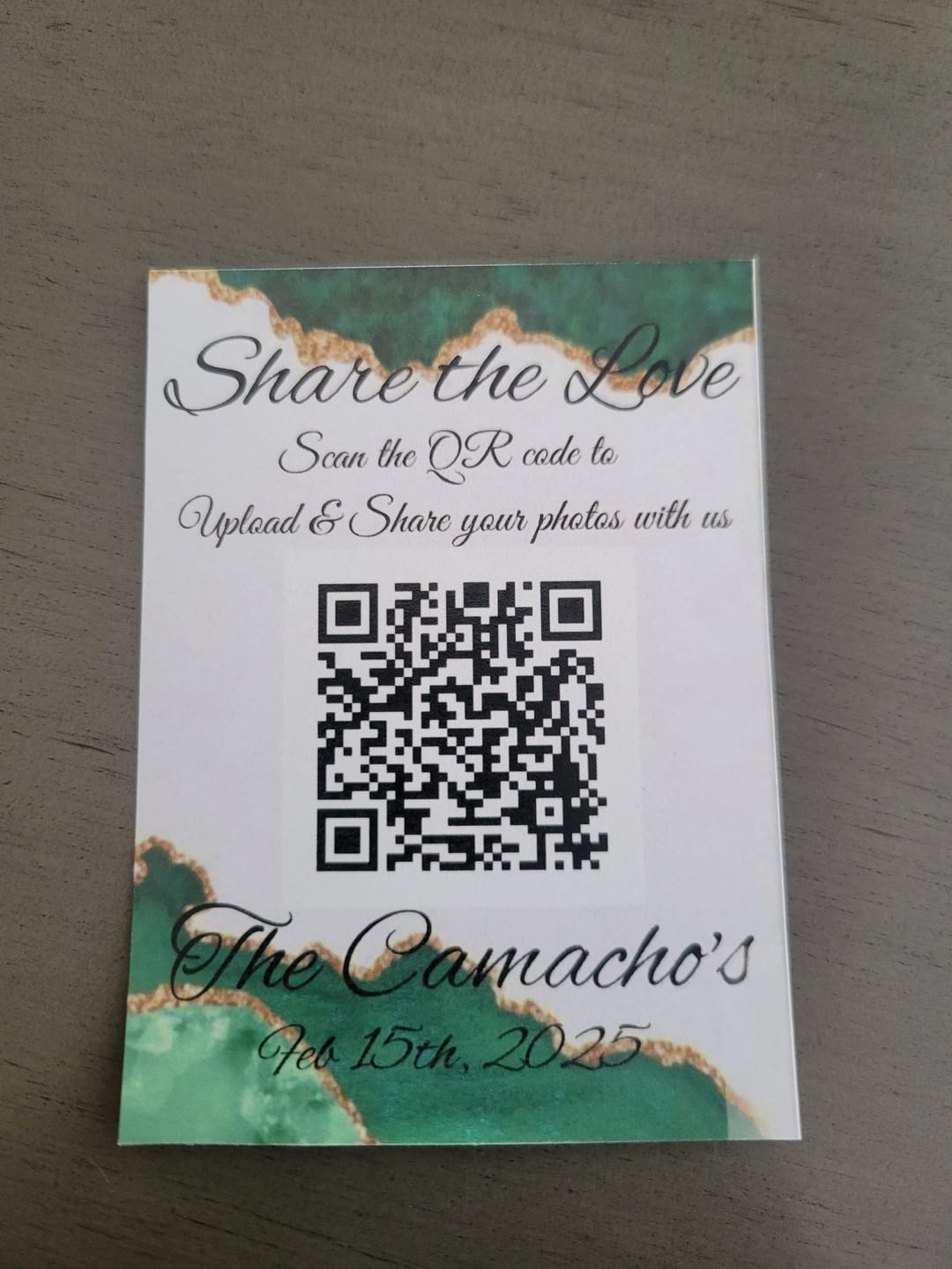 Customer photo review of Event QR Code Gallery
