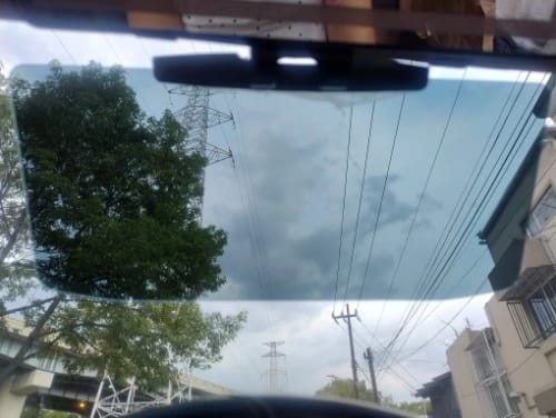 Customer photo review of GlareShield Vizier