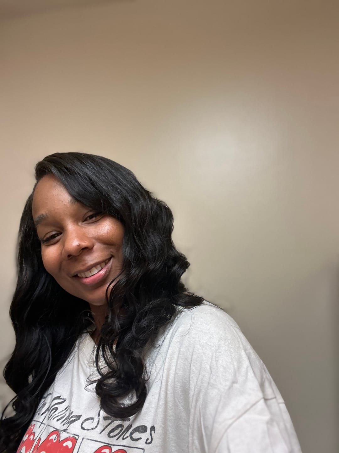 Customer photo review of Indian Wavy Bundle