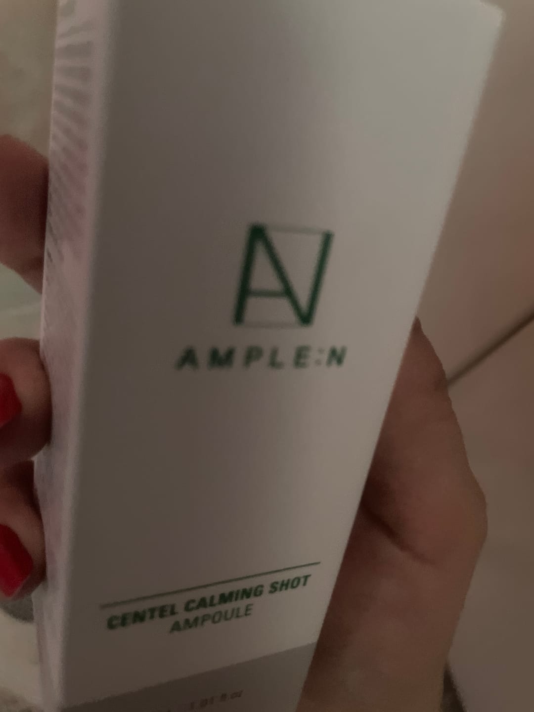 Customer photo review of Sérum Reafirmante Multi-Beneficios Centella Asiática 30ml -AMPLEN