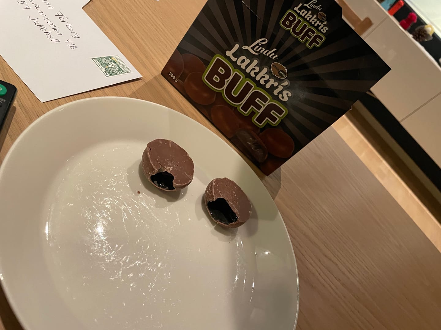 Customer photo review of Lindu lakkris buff - seig lakrismarshmallow med sjokolade