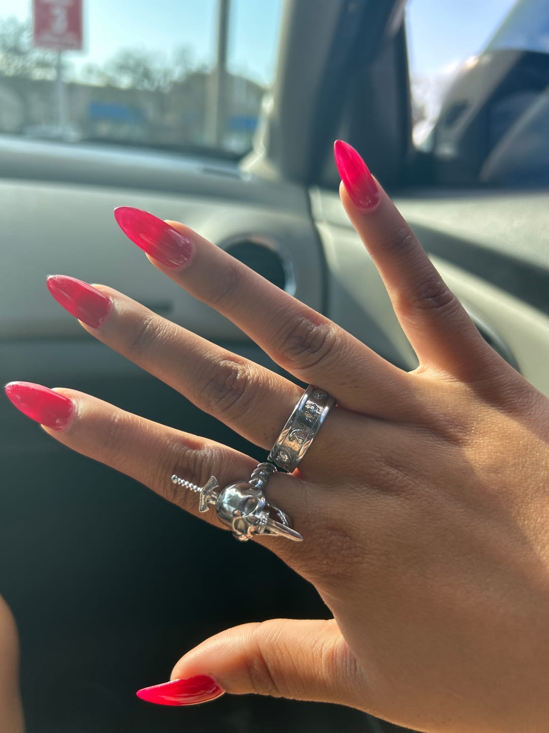 Customer photo review of PSYCHEDELIC LOVE RING