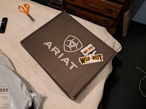 Customer photo review of Ariat Ladies Frontier Tilly Rodeo Tan Western Boots 10042423