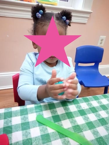 Customer photo review of Hair Ponytail Holders