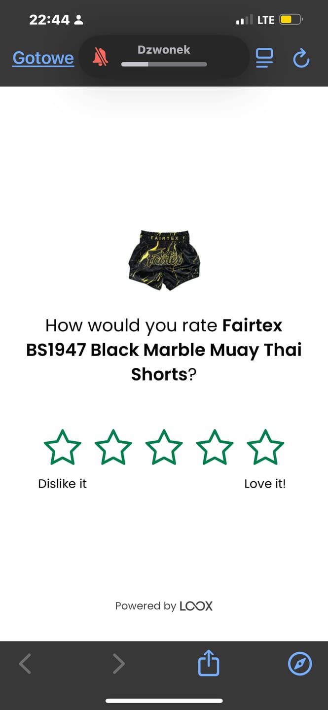 Customer photo review of Fairtex BS1947 Black Marble Muay Thai Shorts