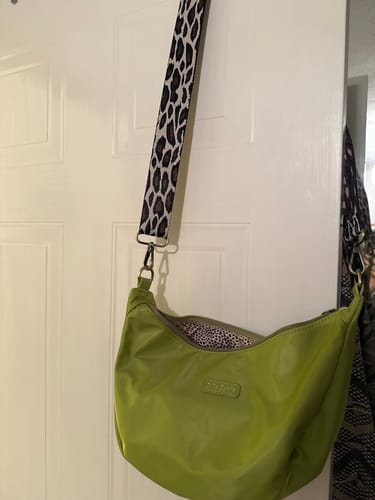 Julie M. review of Rosie Nylon Scoop Bag - Lime image 1 out of 1