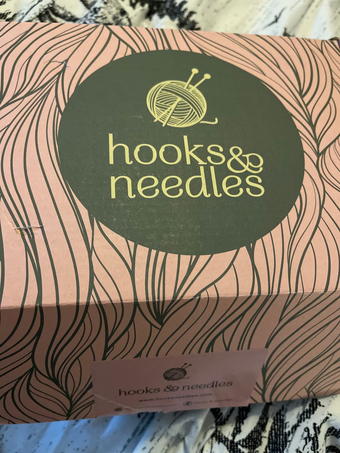 Customer photo review of Extra 2 Mystery Balls of Yarn