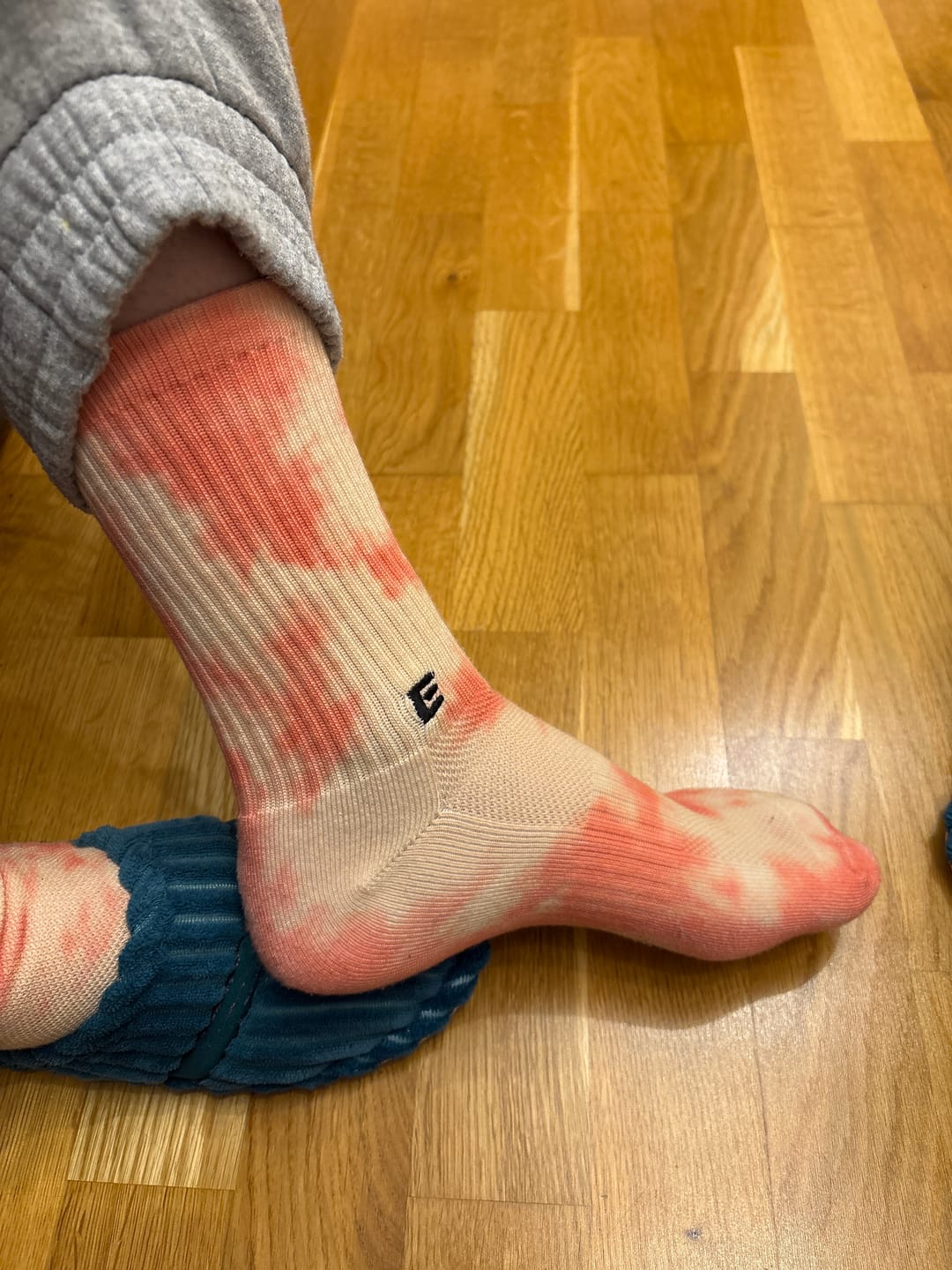 Customer photo review of Calcetines Performance Pink