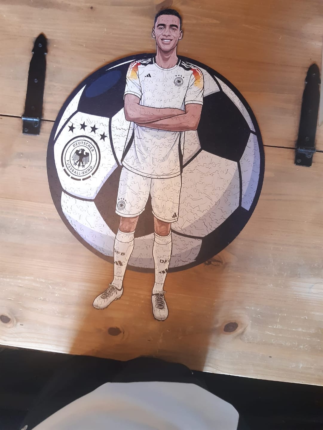 Customer photo review of Jamal Musiala - Holzpuzzle