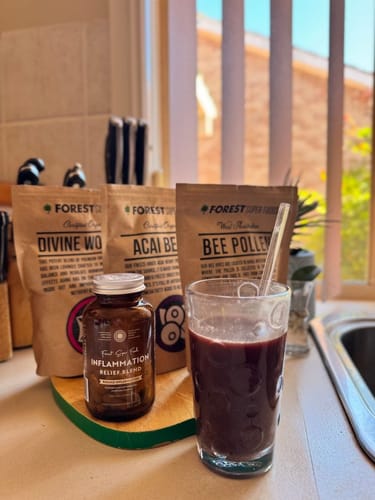 Customer photo review of Certified Organic Acai Berry Powder