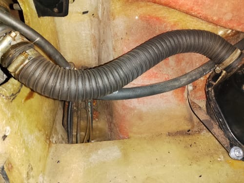 Customer photo review of 45mm (1 3/4") ID Ultra Flexible Fuel Filler Hose