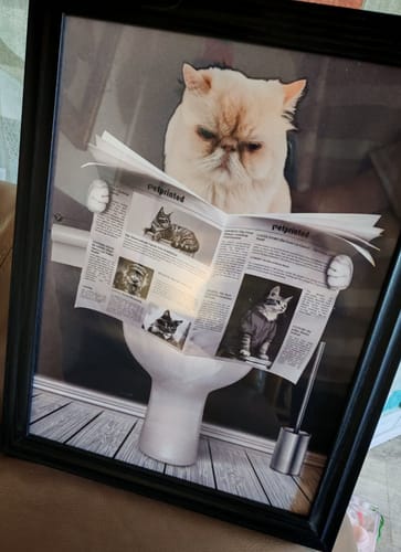 Customer photo review of Important meeting - Personalised poster