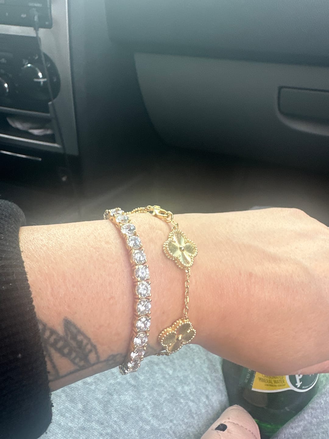 Customer photo review of 5mm Tennis Bracelet - Gold