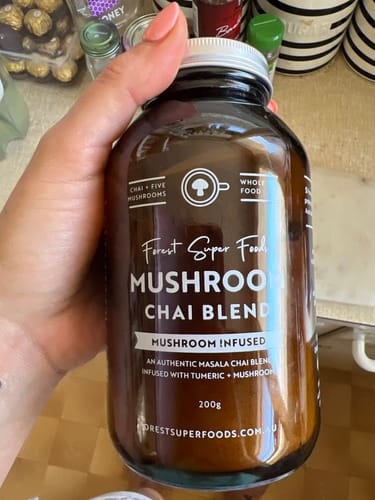 Customer photo review of Organic Mushroom Chai