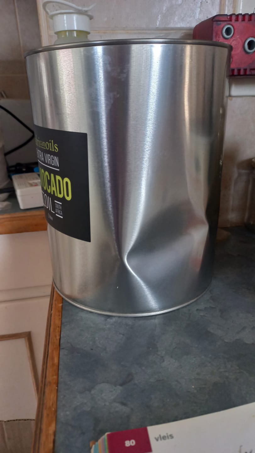 Customer photo review of 5L Extra Virgin Cold Pressed Avocado Oil