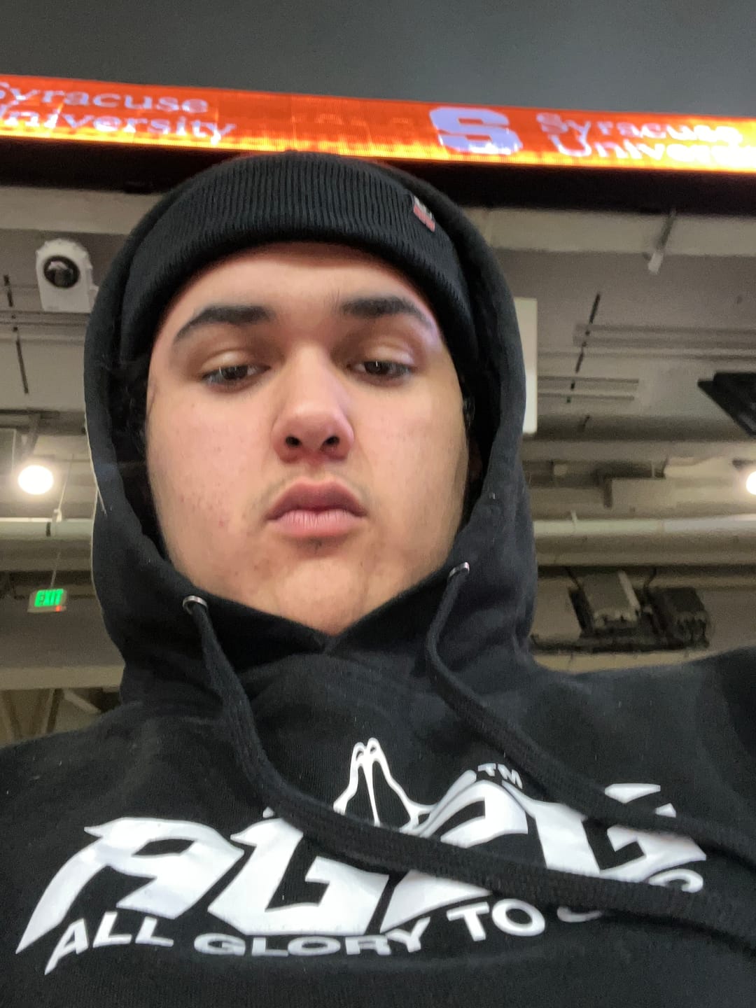 Customer photo review of All Glory To God "Uni" FlyFit Longsleeve 'White'