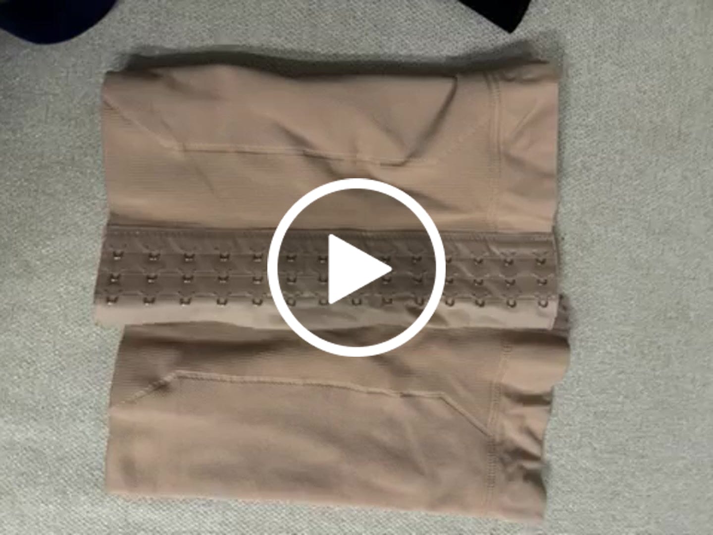 Customer video review of Microfiber Waist And Abdomen Control Corset