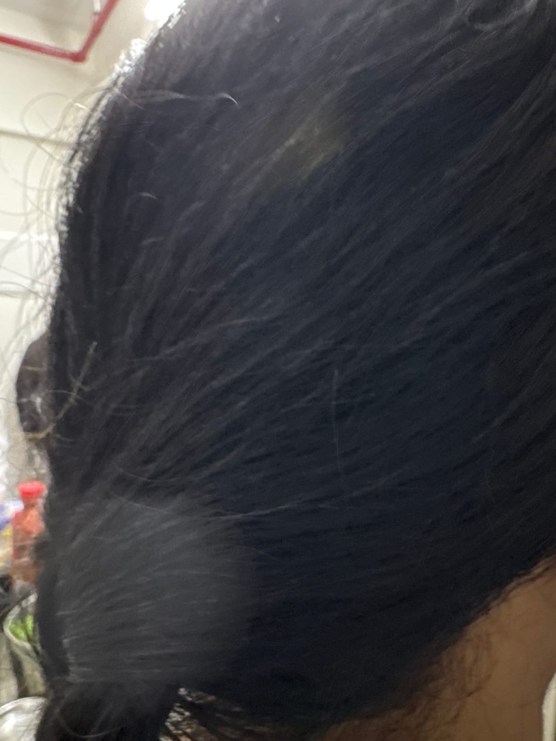 Customer photo review of Sacred Herbs® Damage Free pH Neutral Gel Colour-Dark Brown 3.00