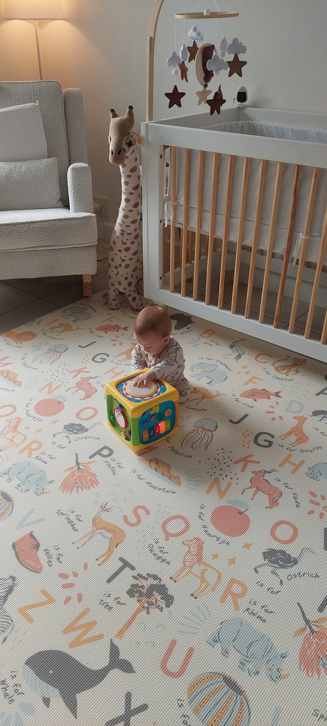Customer photo review of ABC Africa/ World Map Play Mat
