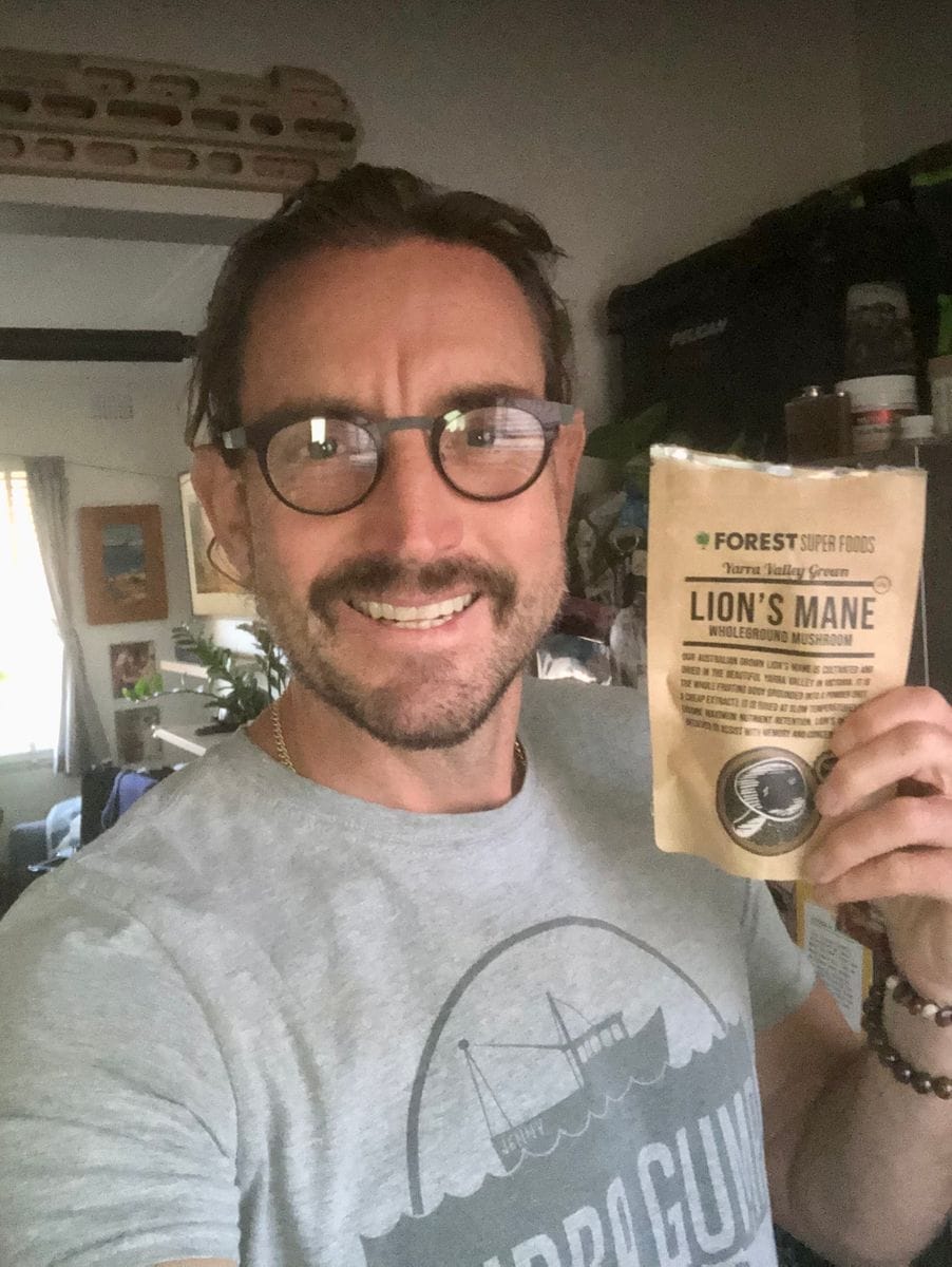 Customer photo review of Fruiting Body Lions Mane Mushroom Powder