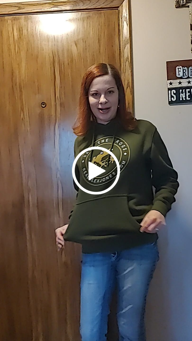 Customer video review of Save The Frogs Hoodie