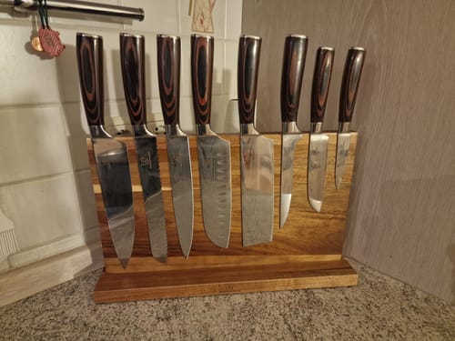 Customer photo review of Asiatisches Messerset 8-teilig + Gratis Kochkurs & e-Buch