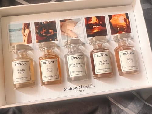 Customer photo review of REPLICA Mini Perfume Coffret Set
