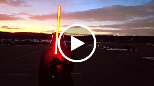 Customer video review of Saber Blades