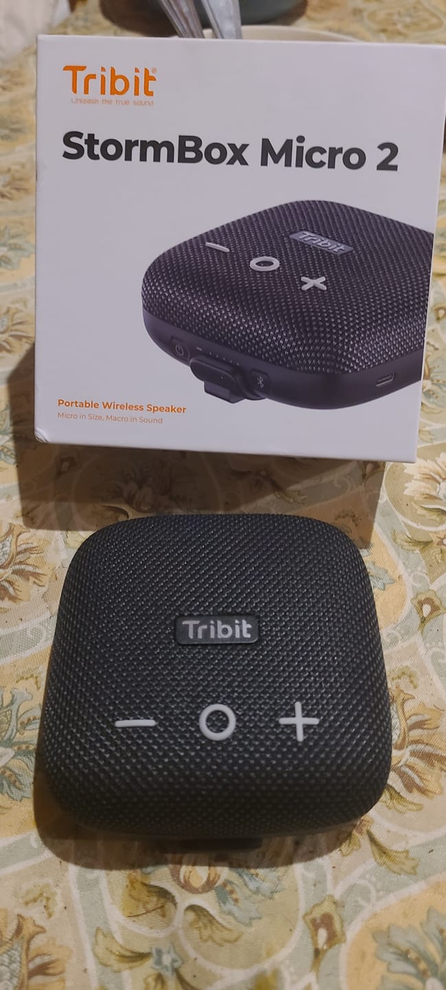 Customer photo review of TRIBIT StormBox Micro 2 Portable Speaker