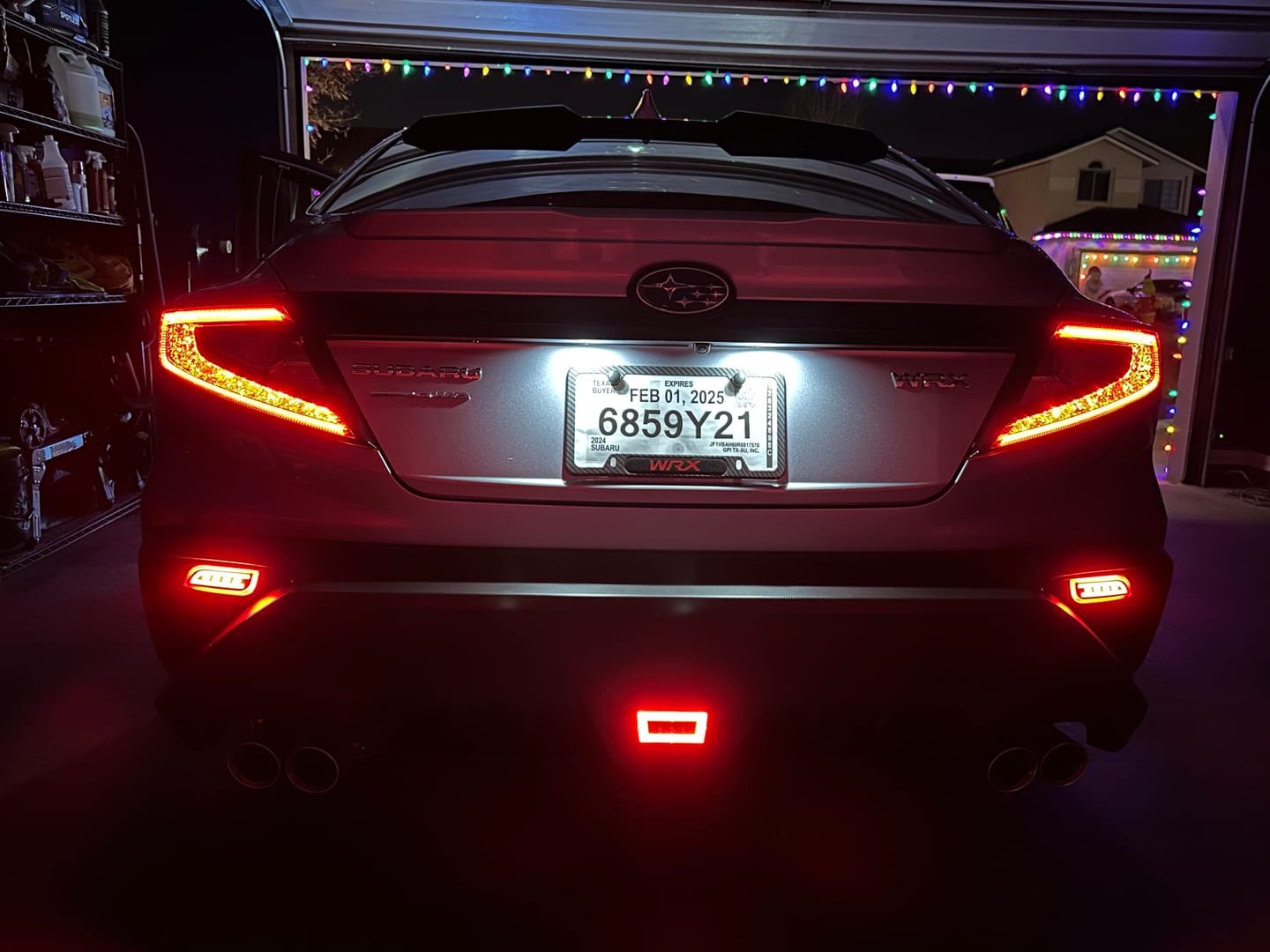 Customer photo review of 2011-24 Subaru WRX & STi F1 Rear Fog Lights