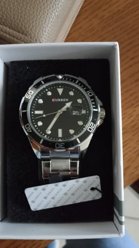Customer photo review of Curren Sub® orologio uomo acciaio