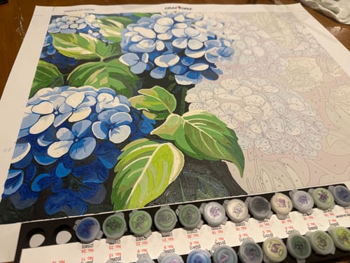 Customer photo review of Clustered Hydrangeas