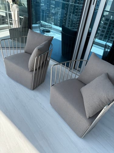 Customer photo review of Torino Stainless Steel Armchair Tra003C Bp8801-C