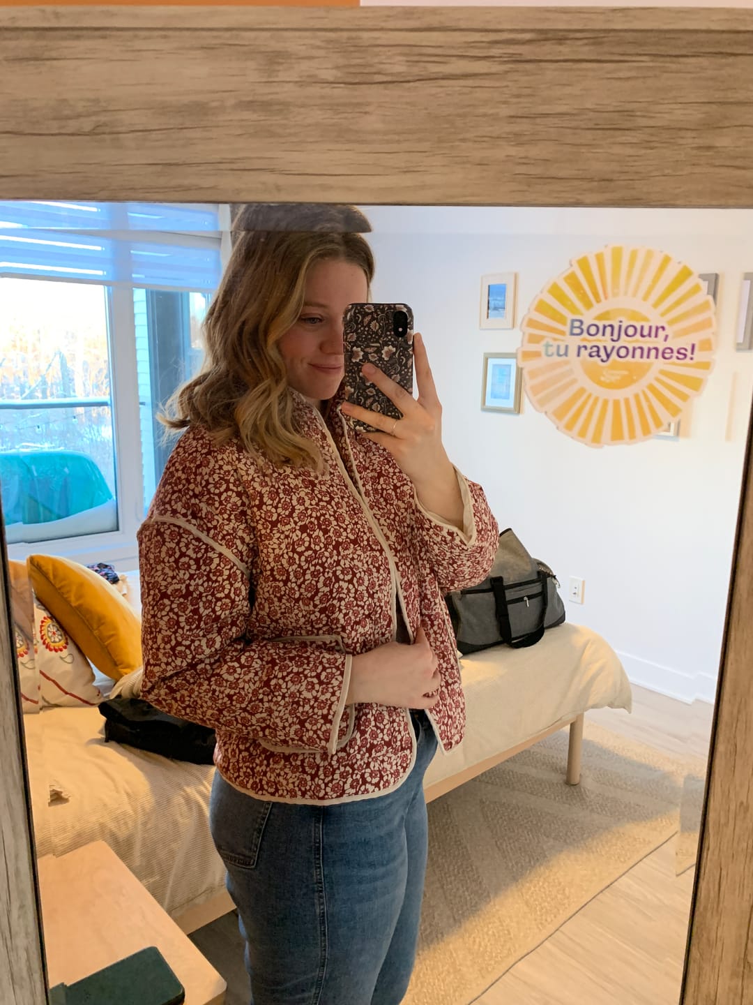 Customer photo review of Lily Flower Coat