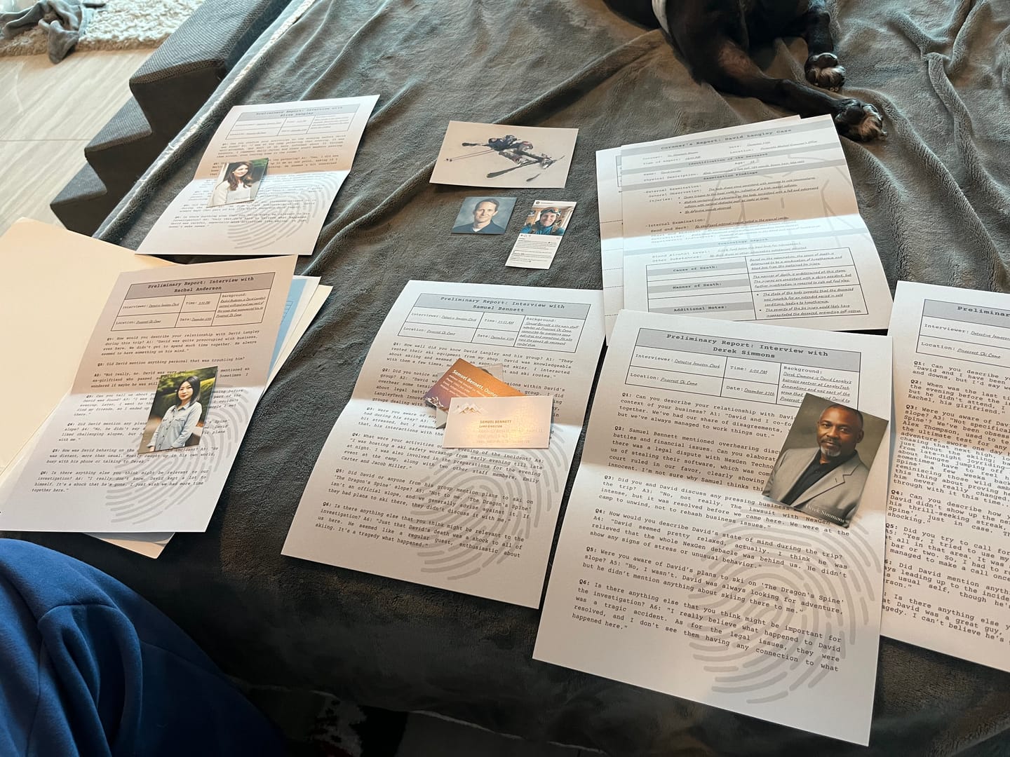 Customer photo review of BUNDLE: Detective Case Set (3-Pack)