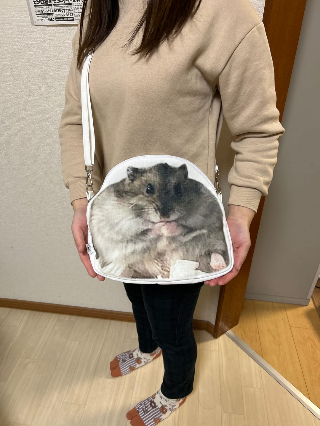 Customer photo review of 好きな写真で作るオーダーメイドプリントショルダーバッグ