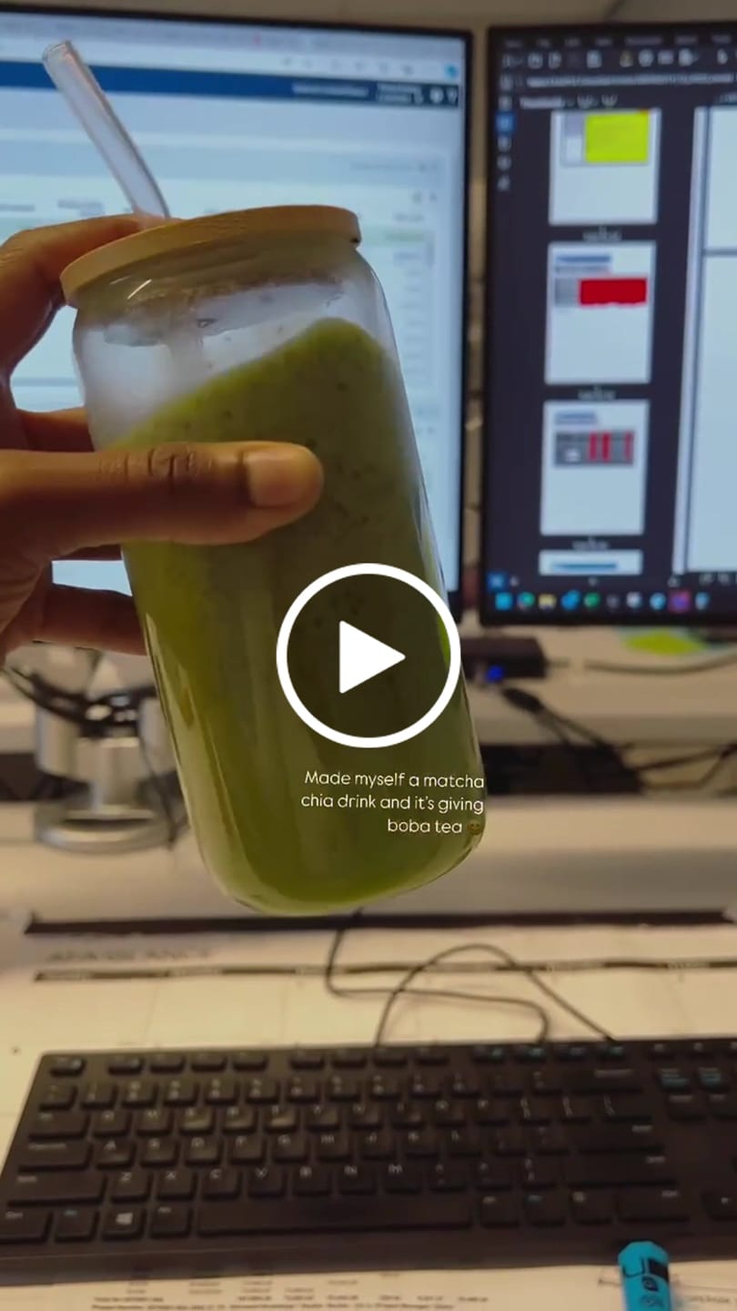 Customer video review of Matcha Latte - Whey Protein Isolate