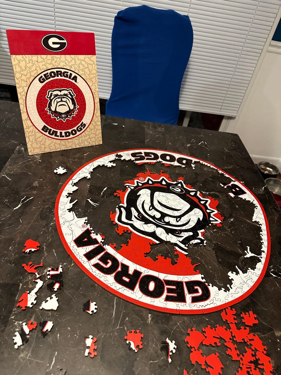 Customer photo review of University of Georgia - Wooden Puzzle
