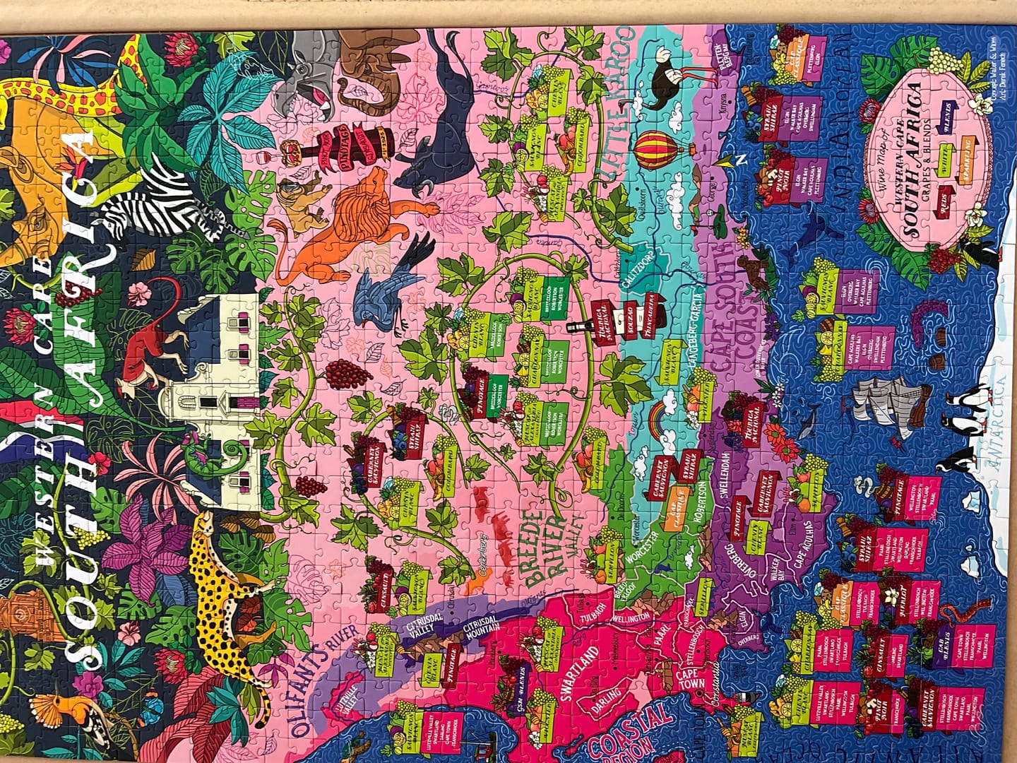 Customer photo review of Cheese Puzzle - France