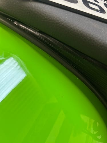 Customer photo review of Rubber P Profile Wing Piping Per Metre