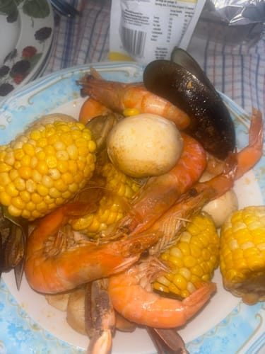 Customer photo review of Seafood Boil-up Bundle
