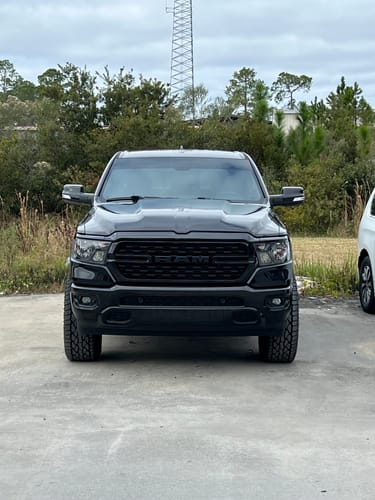 Customer photo review of Wheel Spacers 6X5.5 Hubcentric 1.5 inch for 2019-2023 RAM 1500 Real Forged