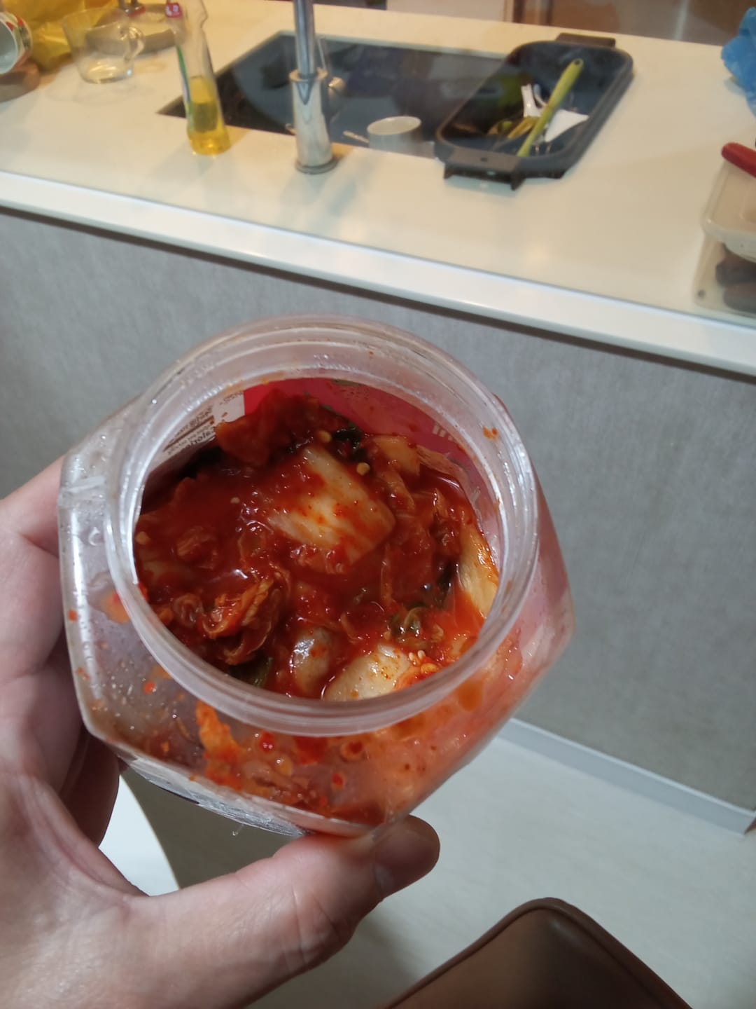 Customer photo review of JIN "Spicy" Kimchi