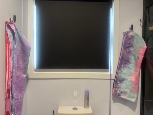 Customer photo review of Unicorn 3 pack : Two Hair Towels + Bonus Hair Towel