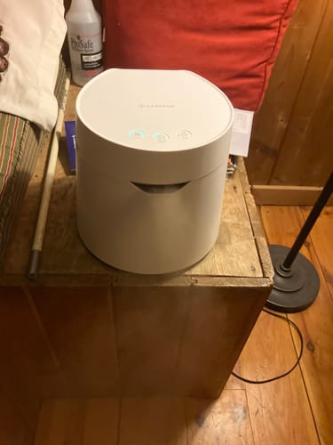 Customer photo review of Carepod One - Stainless Steel Humidifier